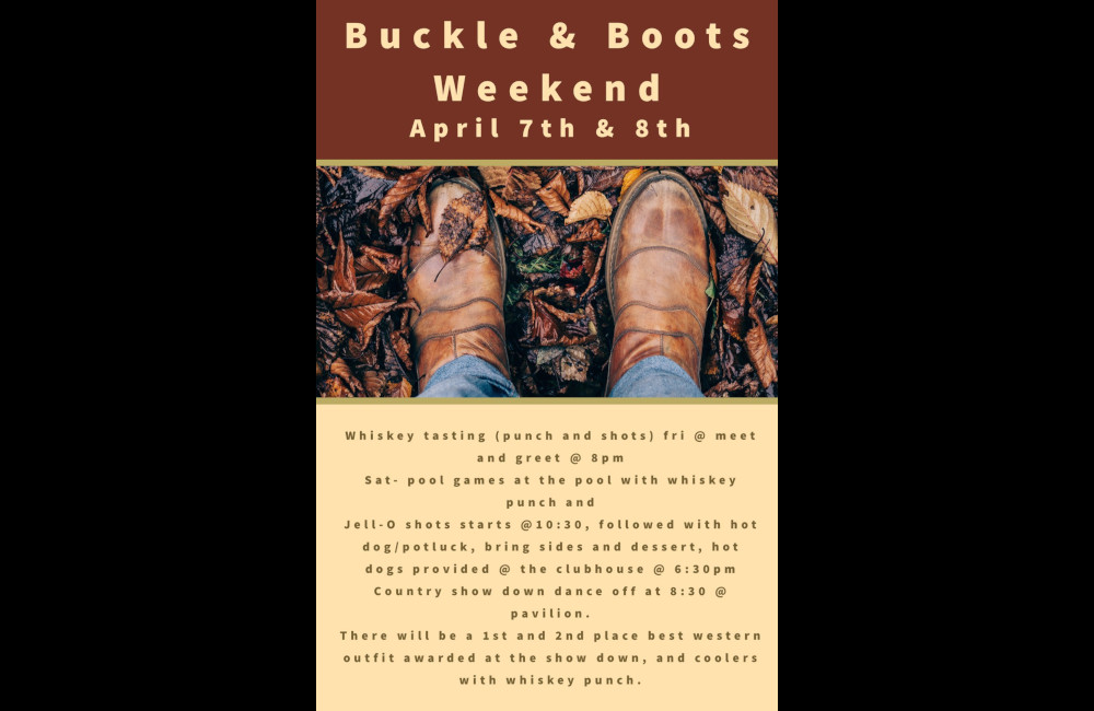 Buckle & Boots Flier